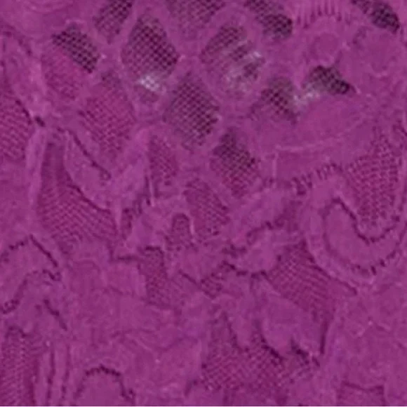 NWT AFRM Vibrant Purple Lace dress with slip - Picture 3 of 8